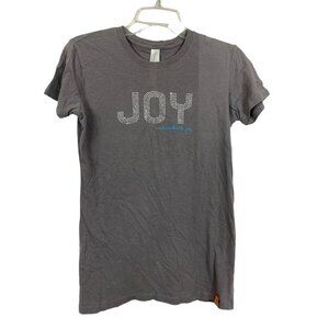 Women's Unspeakable Joy Grey T-shirt